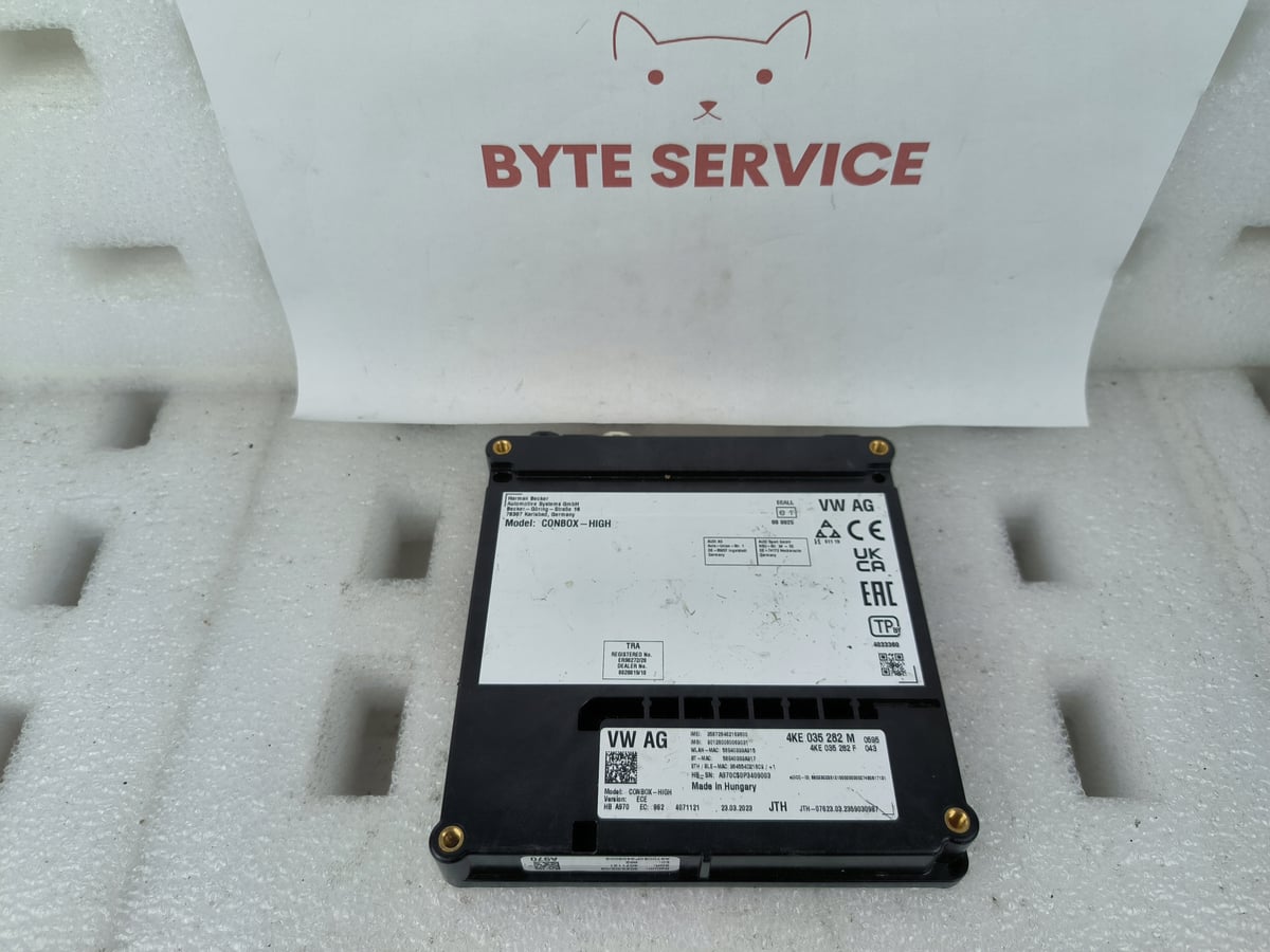 VW AG AUDI STEROWNIK WZYWANIA POMOCY SOS CON-BOX 4KE035282M