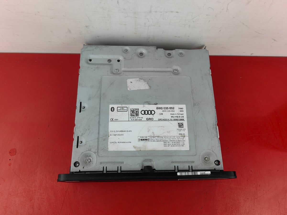 Audi A4 czytnik nawigacji systemu 8W0035652