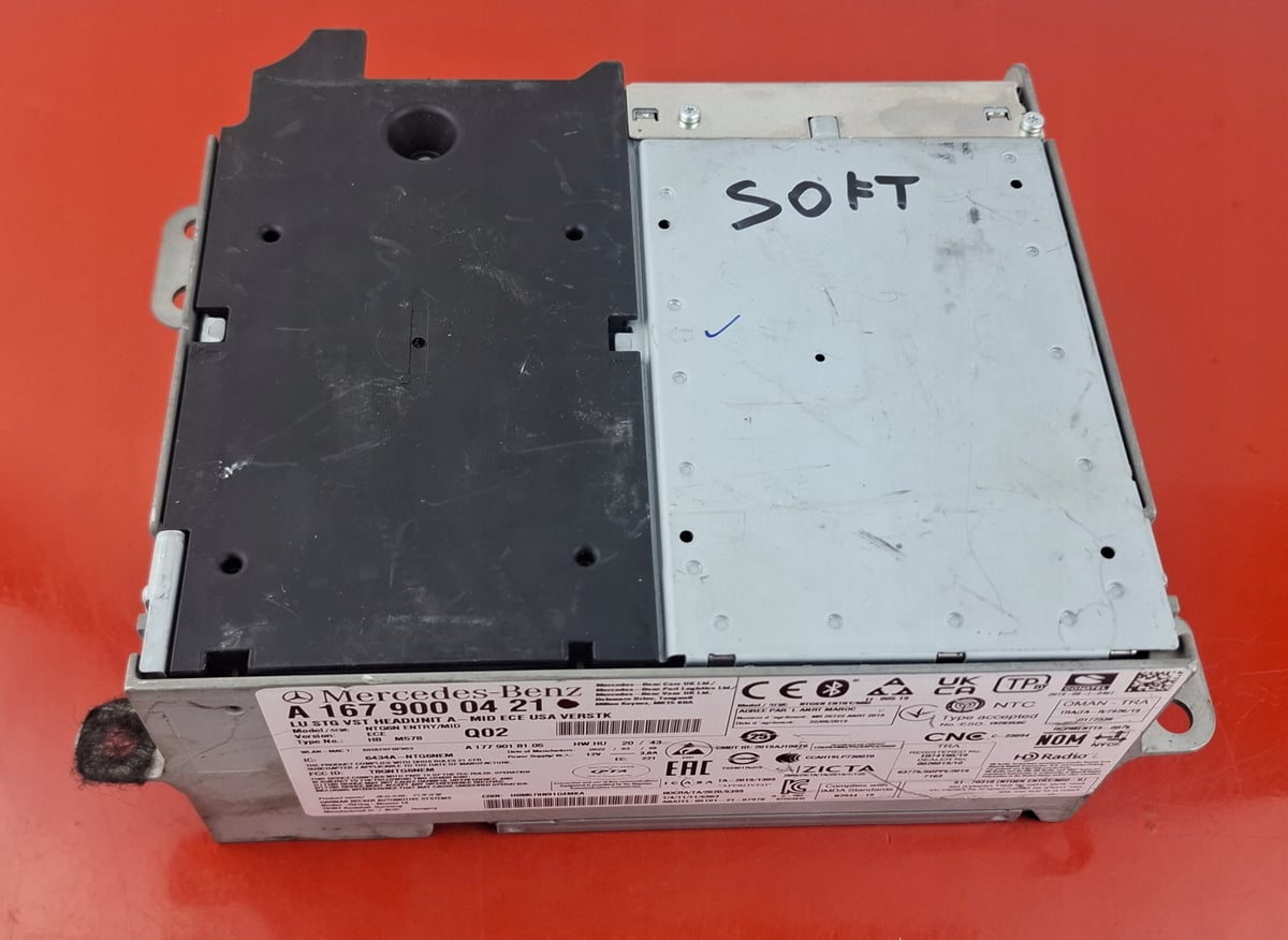 Mercedes-Benz Multimedia NTG6 MID ECE USA VERSTK A1679000421 Soft