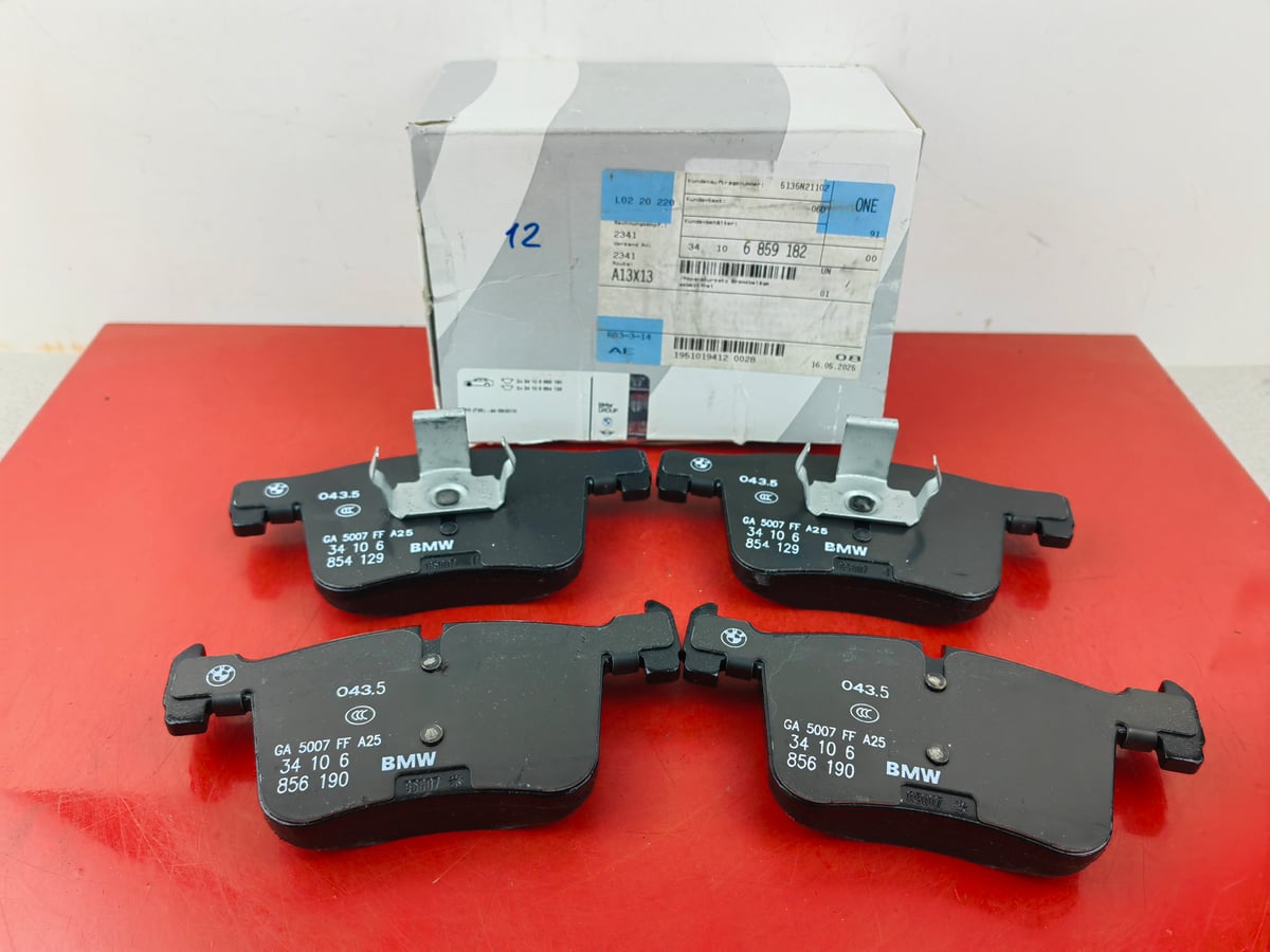 BMW X3 F25 Klocki hamulcowe przednie 6859182 34106859182