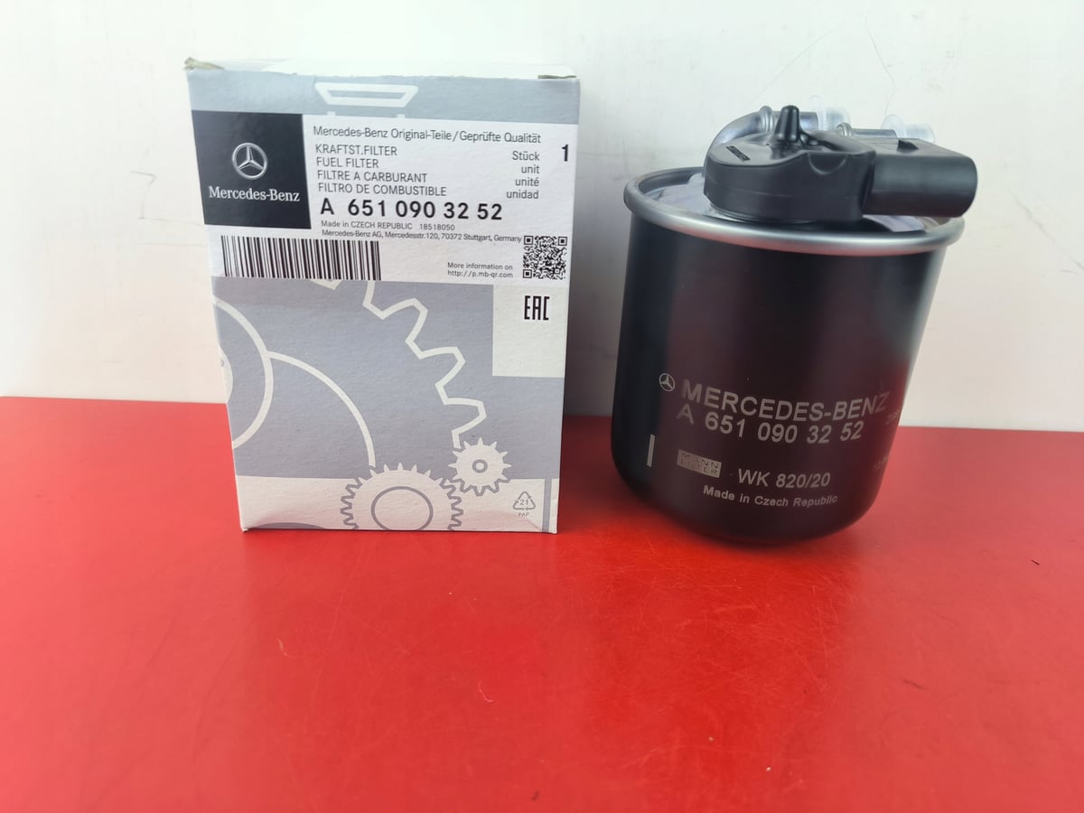 Mercedes-Benz OE Filtr paliwa A6510903252 Nowy Oryg.