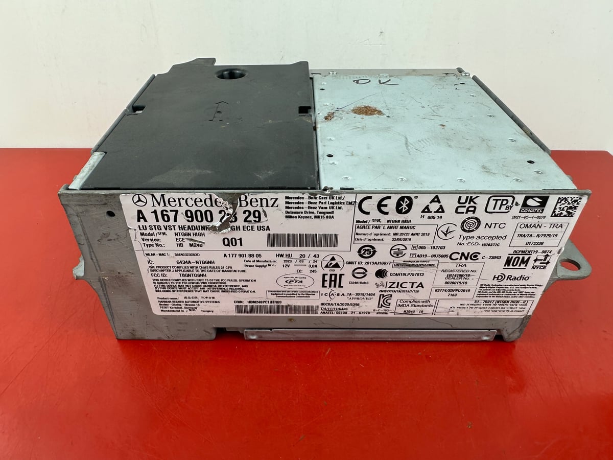 Mercedes-Benz Nawigacja Multimedia NTG6 HIGH ECE USA A1679002329