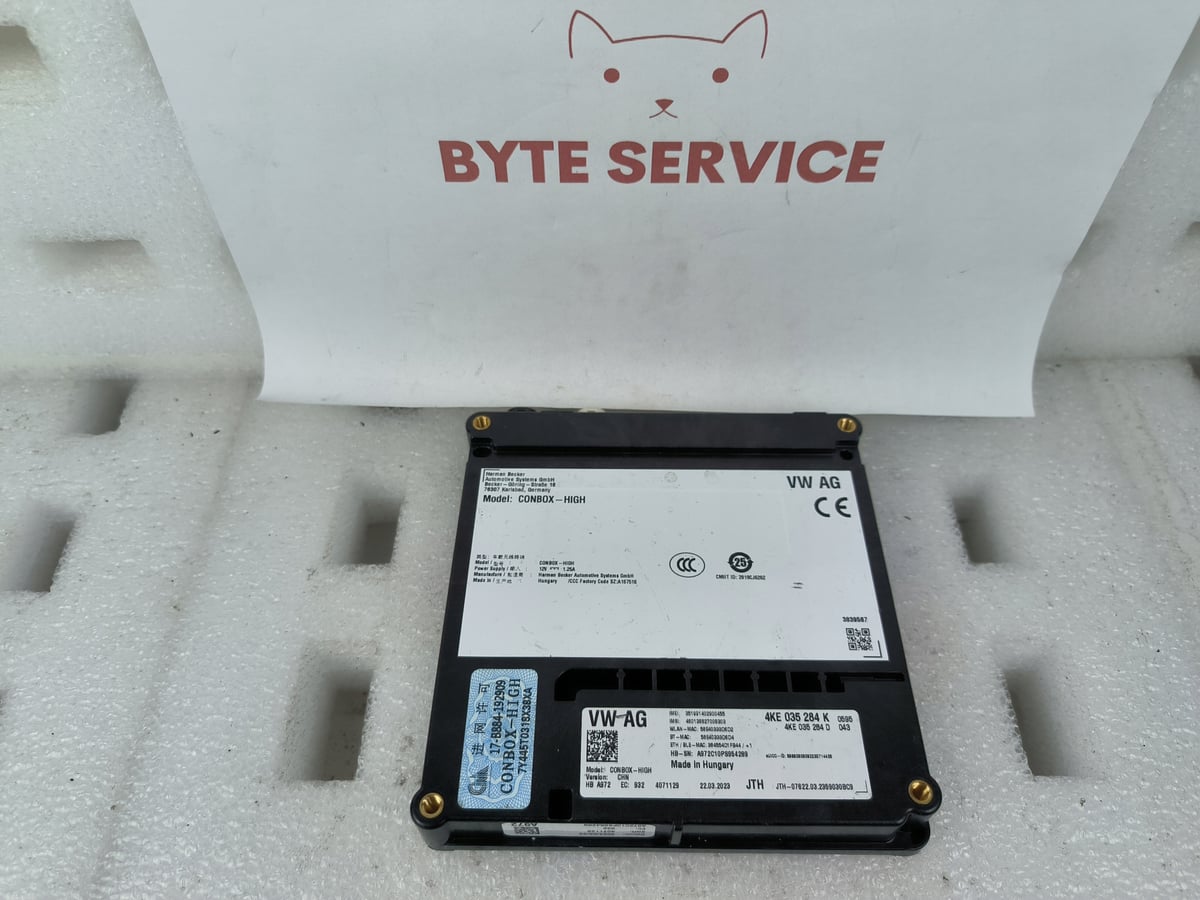 VW AG AUDI STEROWNIK WZYWANIA POMOCY SOS CON-BOX 4KE035284K