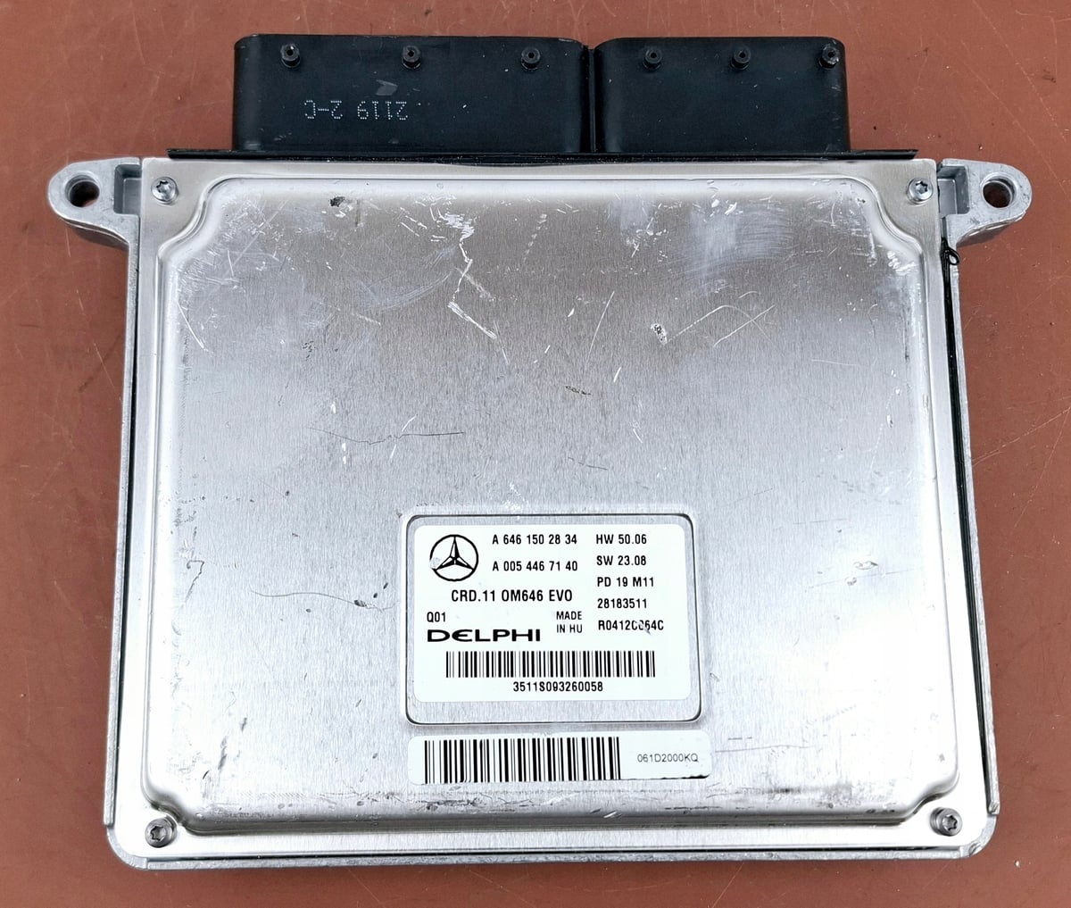 Mercedes-Benz CRD.11 OM646 EVO Sterownik silnika ECU A6461502834 Nowy