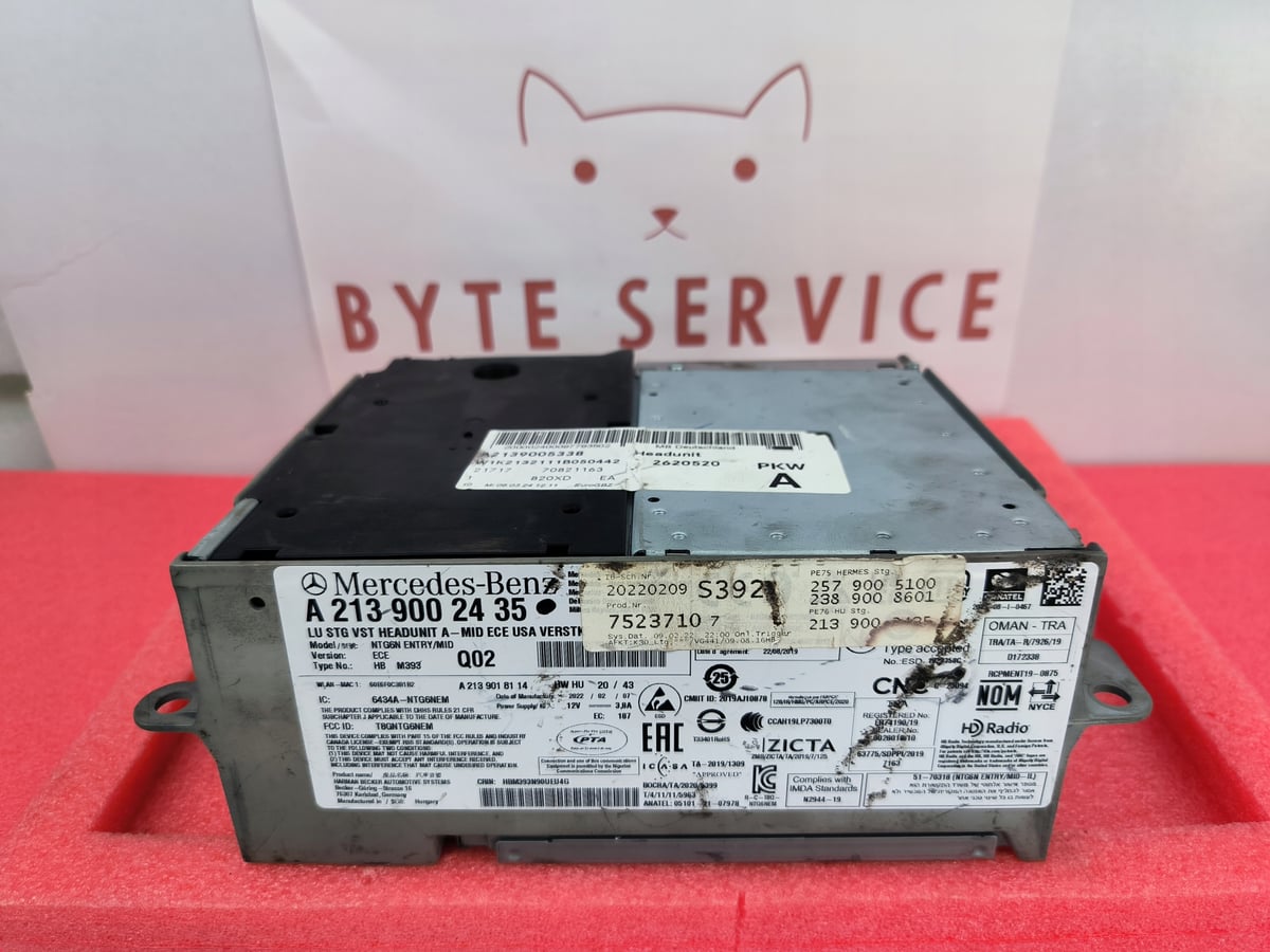 Mercedes-Benz Nawigacja Multimedia NTG6 MID ECE USA VERSTK A2139002435