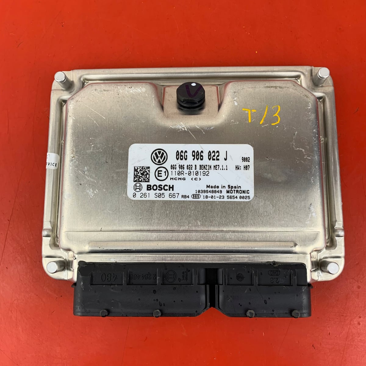 VW Volkswagen Caddy 2.0i Moduł / Sterownik silnika ECU 06G906022J