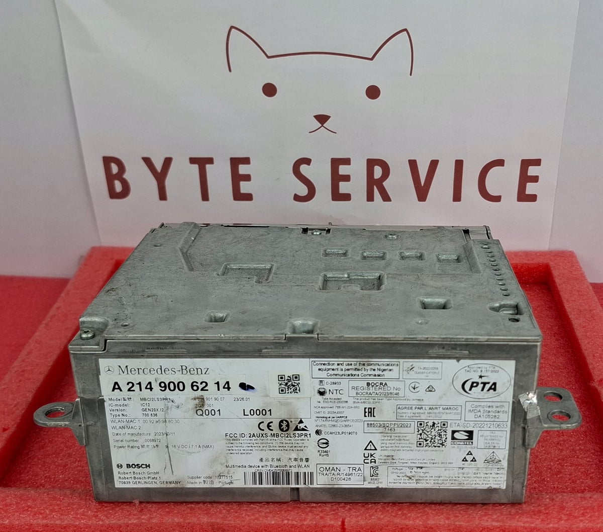 Mercedes-Benz Radio Nawigacja Multimedia PREMIUM ECE A2149006214