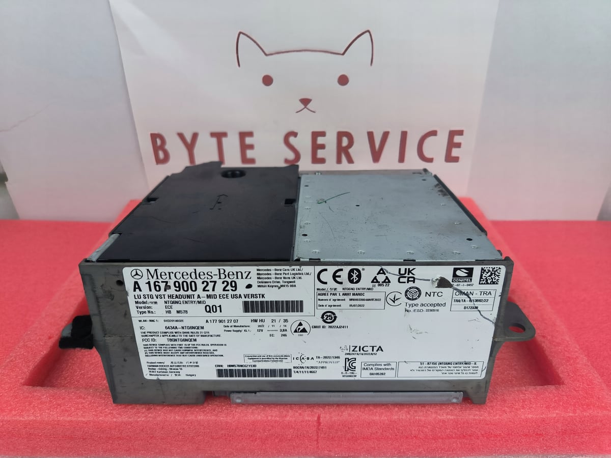 Mercedes-Benz Nawigacja Multimedia NTG6 MID ECE USA VERSTK A1679002729
