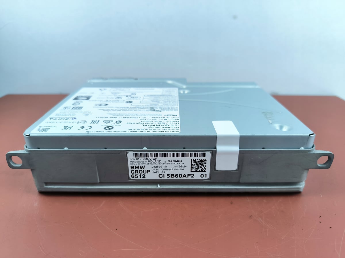 BMW OE Garmin Headunit Audio Nawigacja IDC23 HIGH 8155 5B60AF2 65125B60AF2