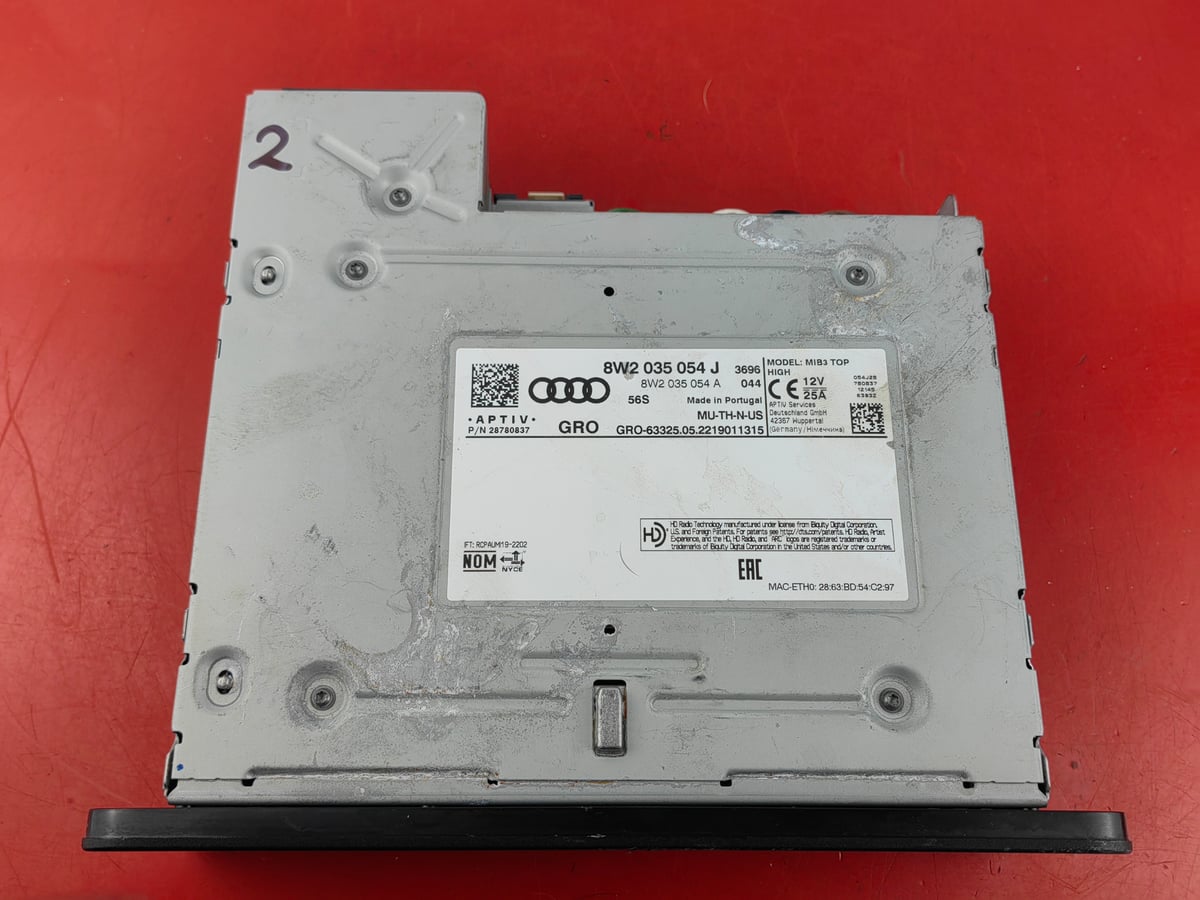 Audi A4 B9 Stacja multimedialna MIB3 8W2035054J (2)