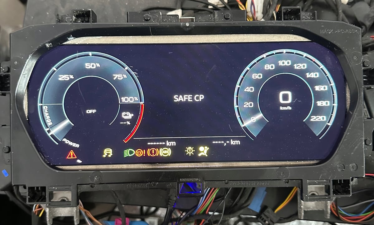 LICZNIK ZEGARY AUDI Q4 2021 89A920725H