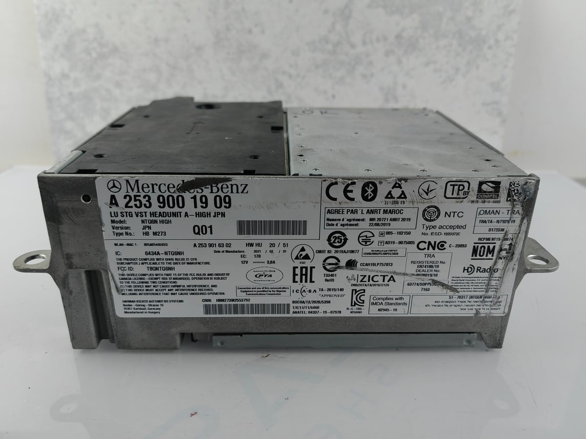 Mercedes-Benz C253 Radio Nawigacja Multimedia NTG6 HIGH JPN A2539001909 (3)