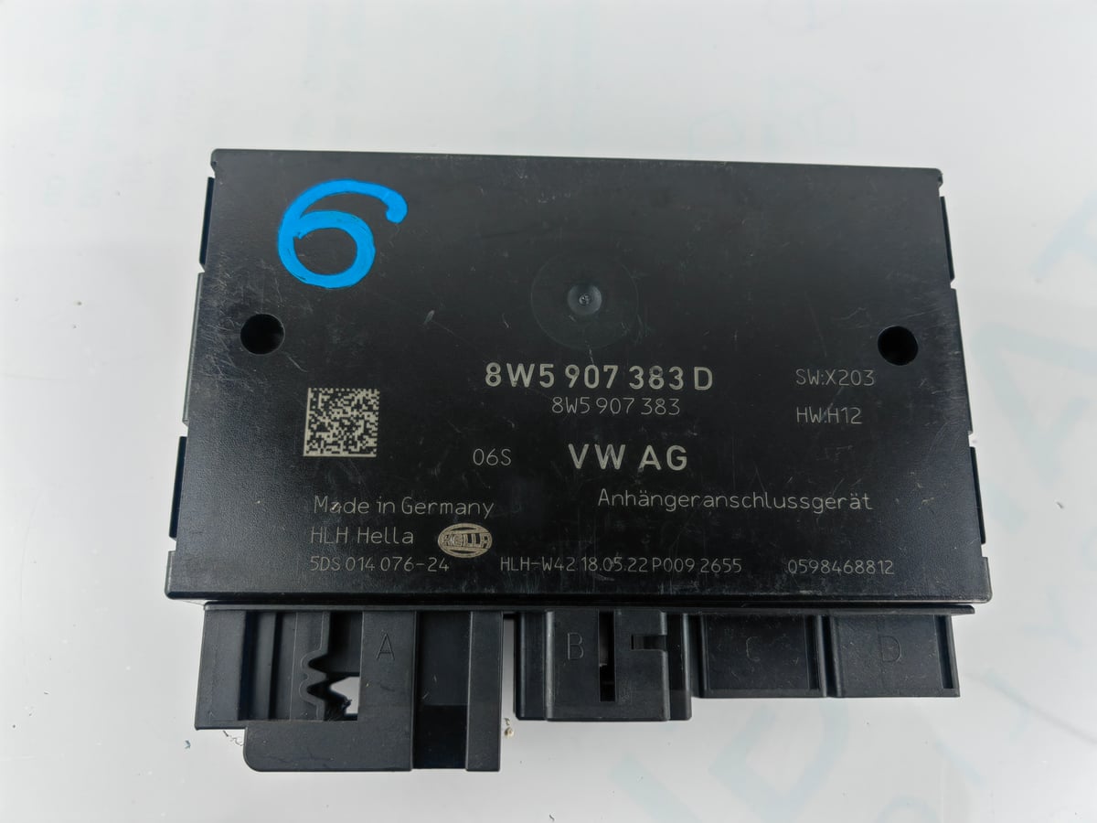 AUDI A4 Moduł Sterownik HAKA 8W5907383D (6)