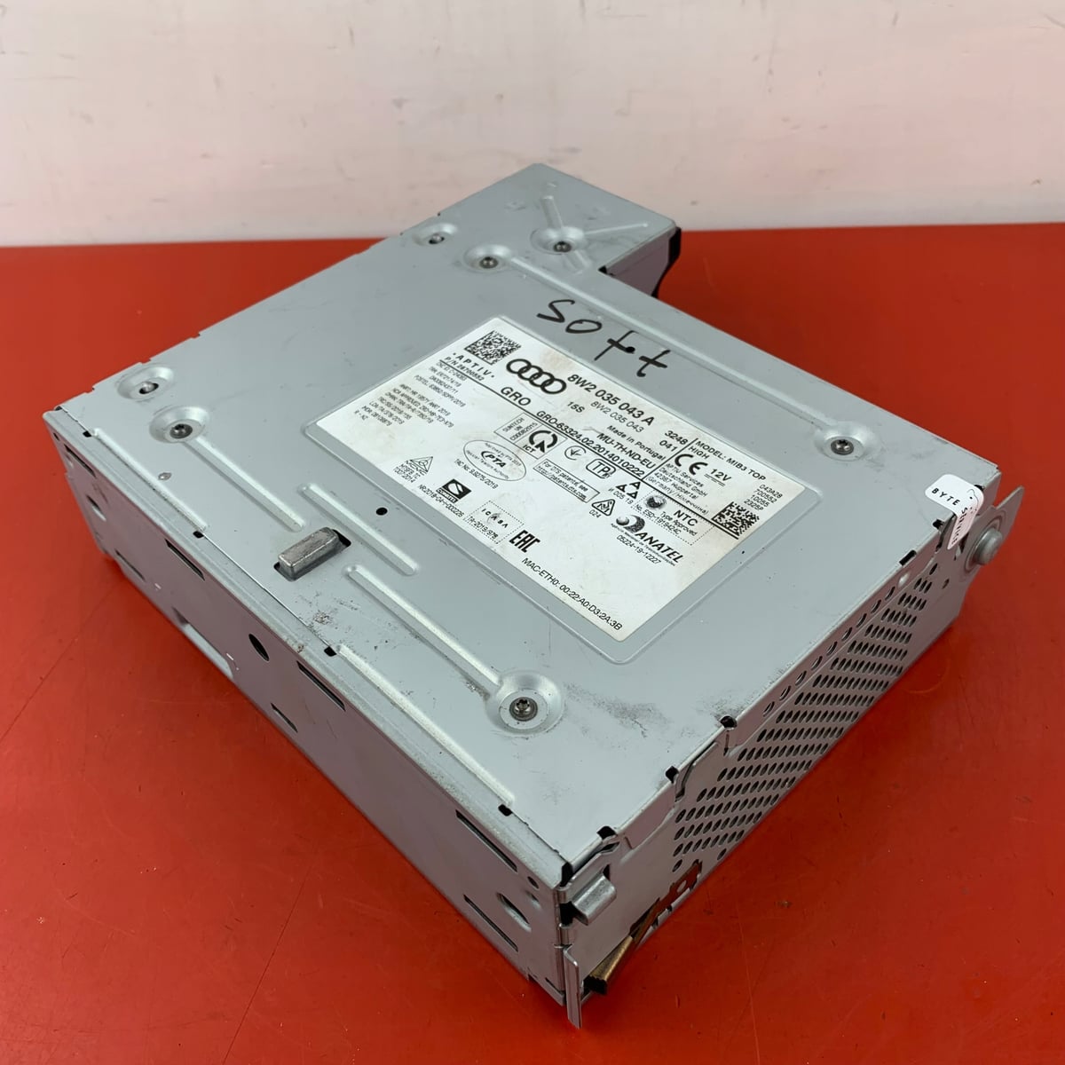 Audi A4 B9 Stacja multimedialna MIB3 TOP High 8W2035043A Brak Softu