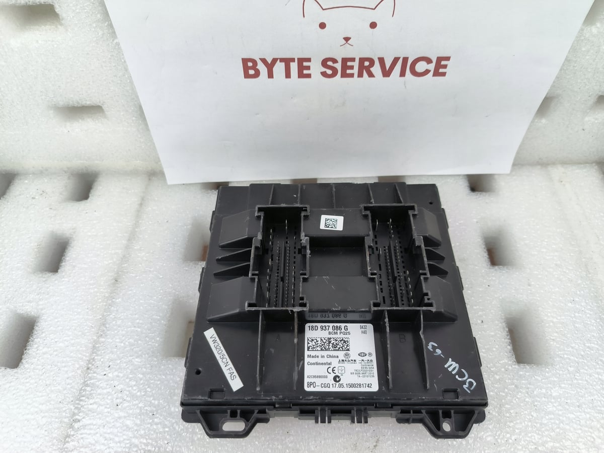 VW AG STEROWNIK MODUŁ KOMFORTU BCM 18D937086G
