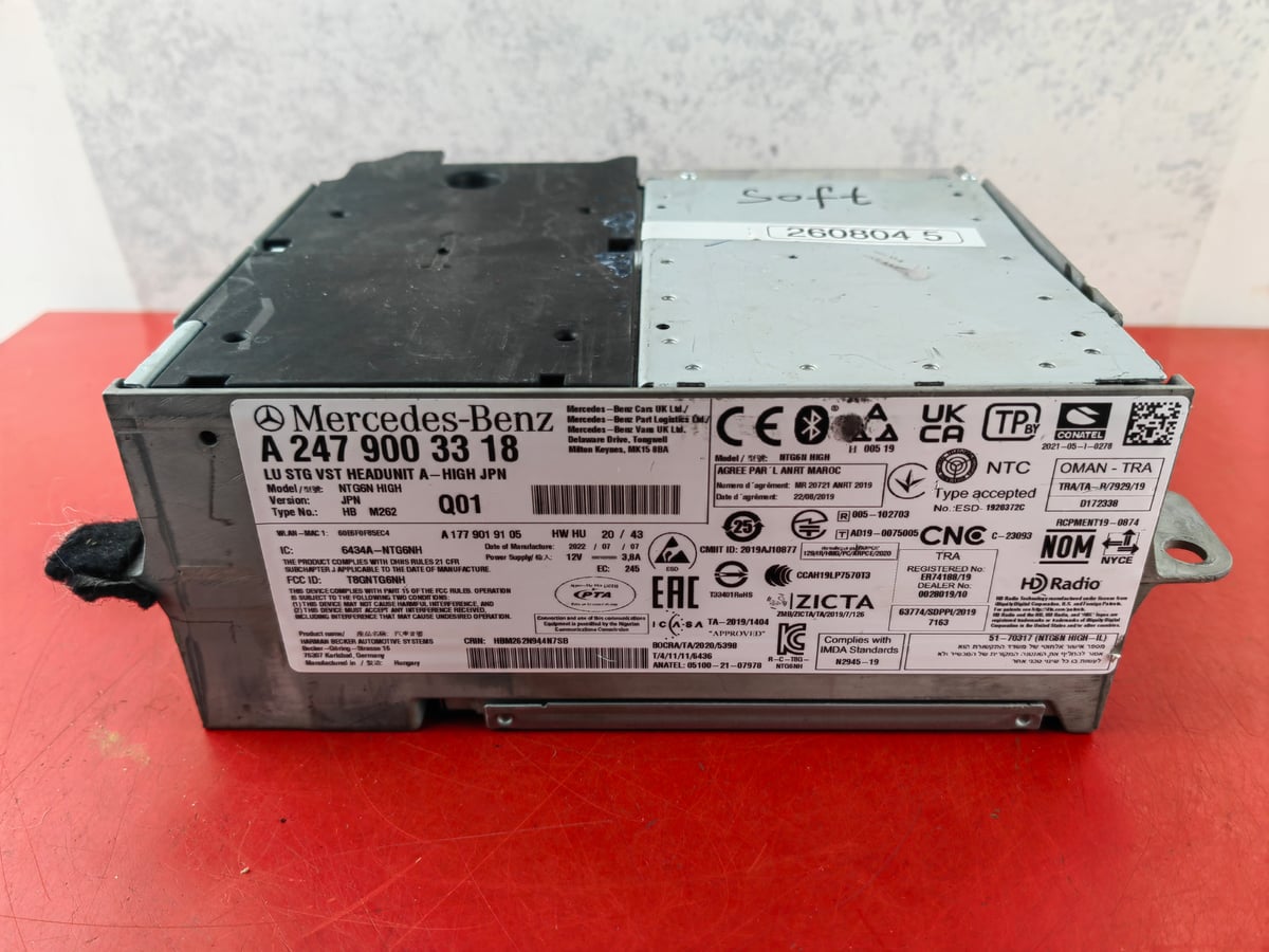 Mercedes-Benz W247 Multimedia NTG6 High JPN A2479003318 ID 2608045 Soft