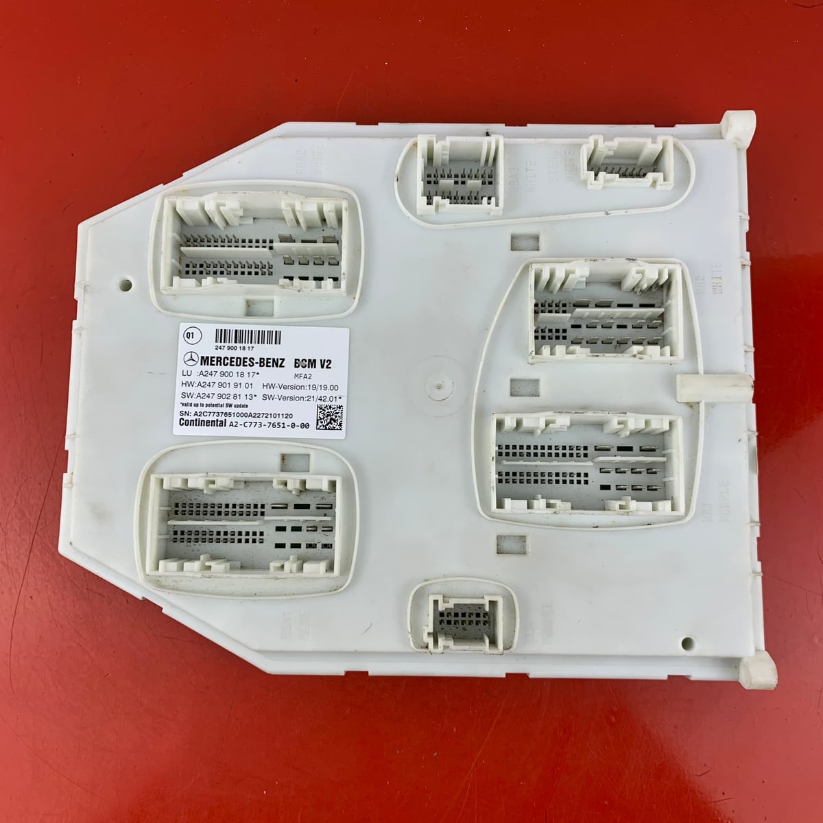 MERCEDES A-KLASA W177 MODUŁ STEROWNIK BCM A2479001817