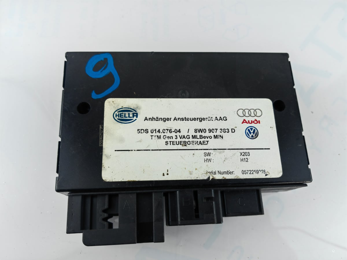AUDI Q8 e-tron Moduł Sterownik HAKA 8W0907383D (9)