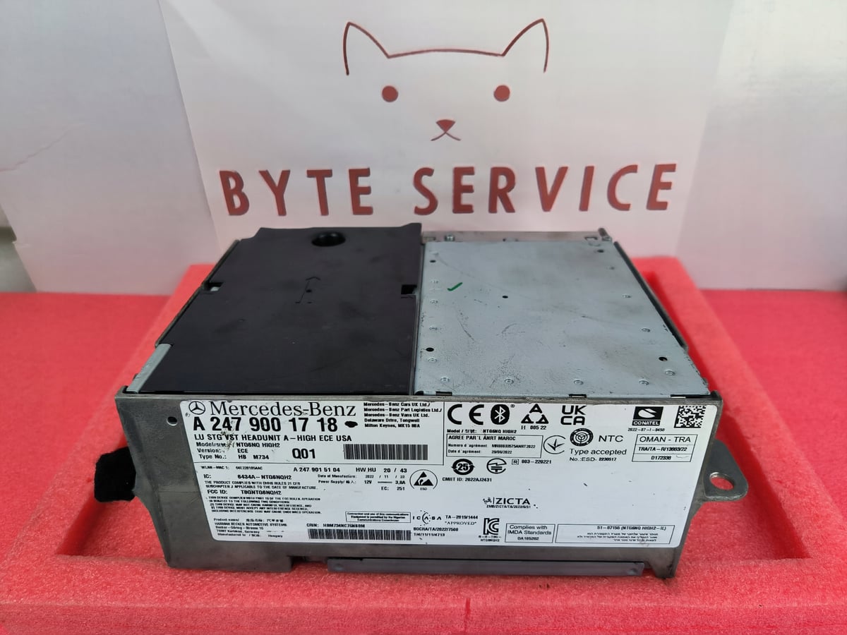 Mercedes-Benz Nawigacja Multimedia NTG6 HIGH ECE USA A2479001718
