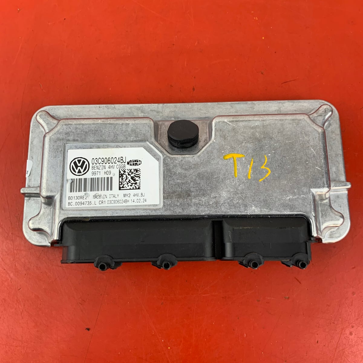 VW Volkswagen POLO 1.4 Moduł / Sterownik silnika ECU 03C906024BJ