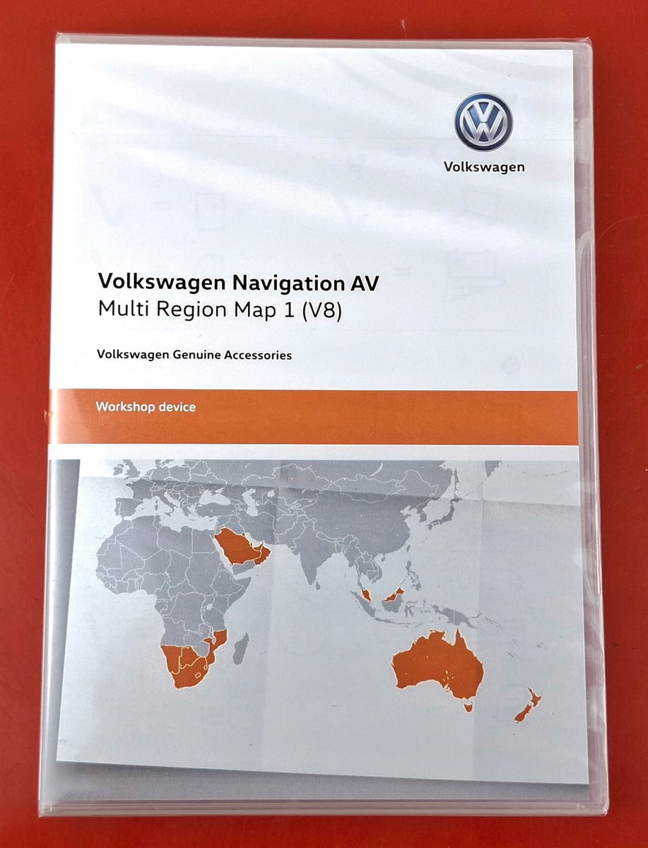 VW Volkswagen OE Mapy / Nawigacja CD Multi region 1 7P6051236BK