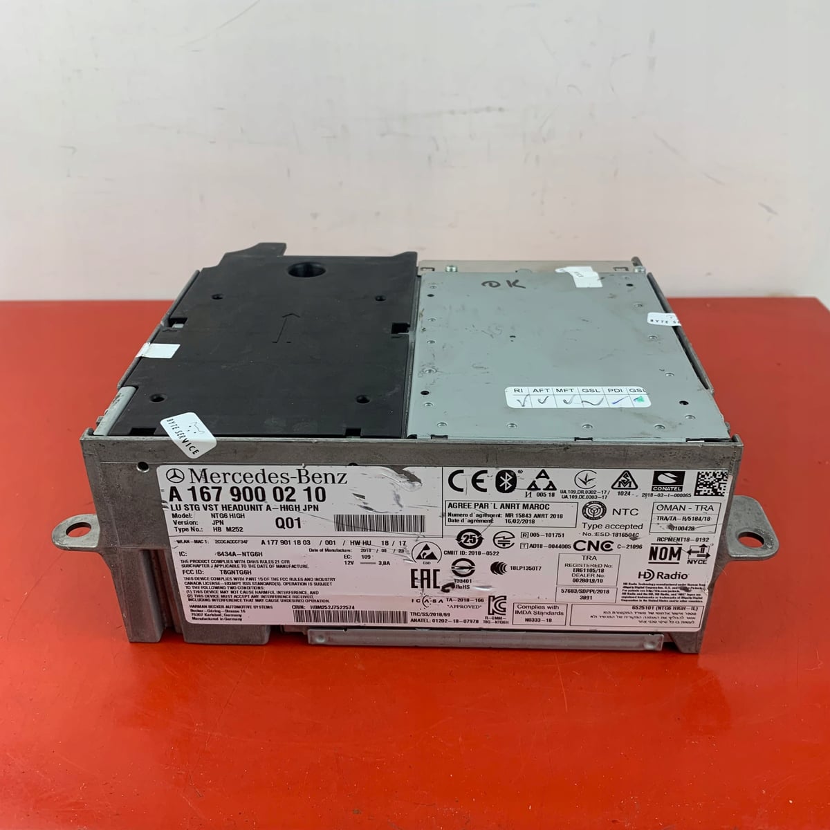 Mercedes-Benz W167 Nawigacja Multimedia NTG6 High JPN A1679000210
