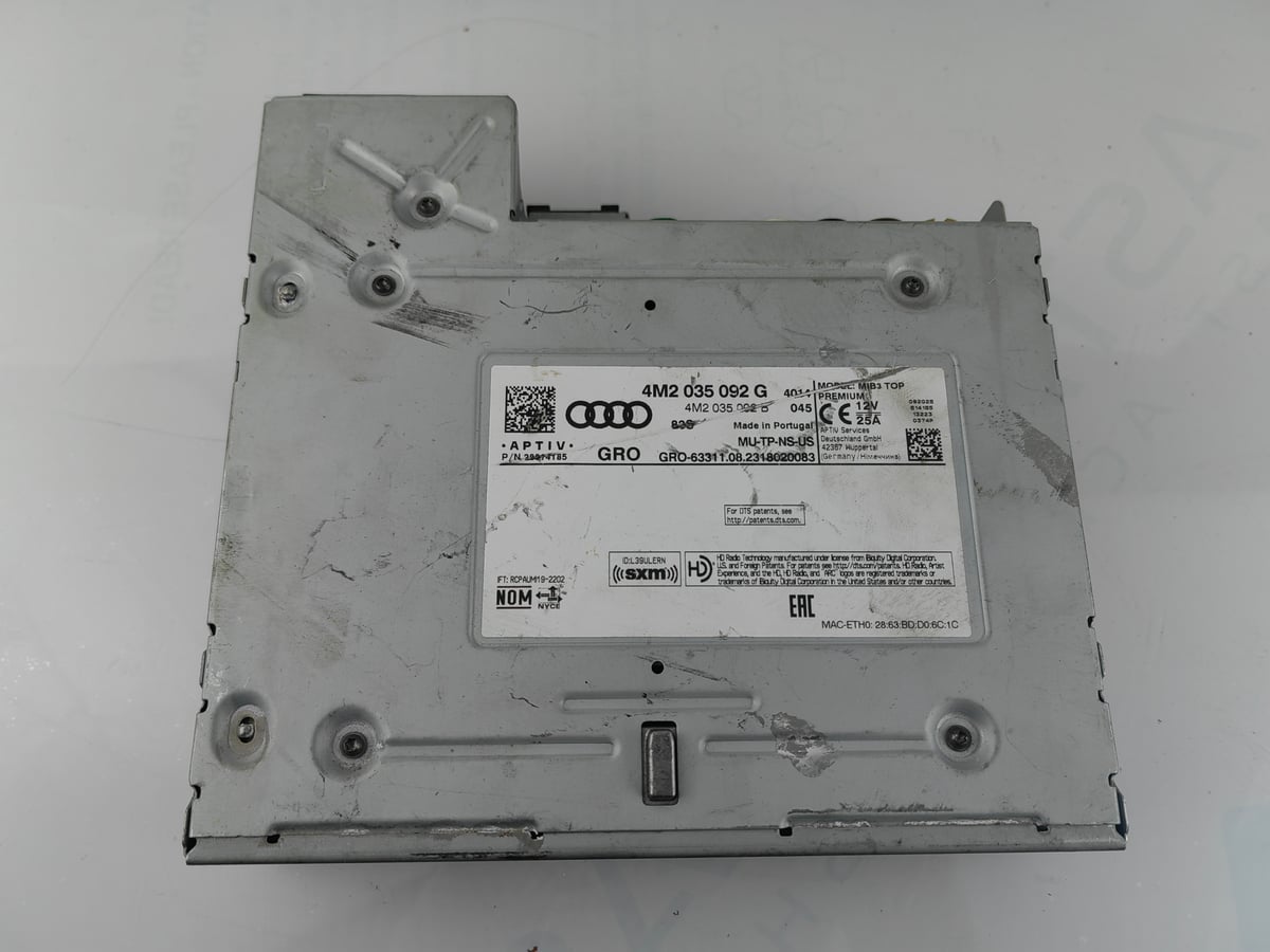 Audi Q7 Czytnik multimedia MIB3 4M2035092G