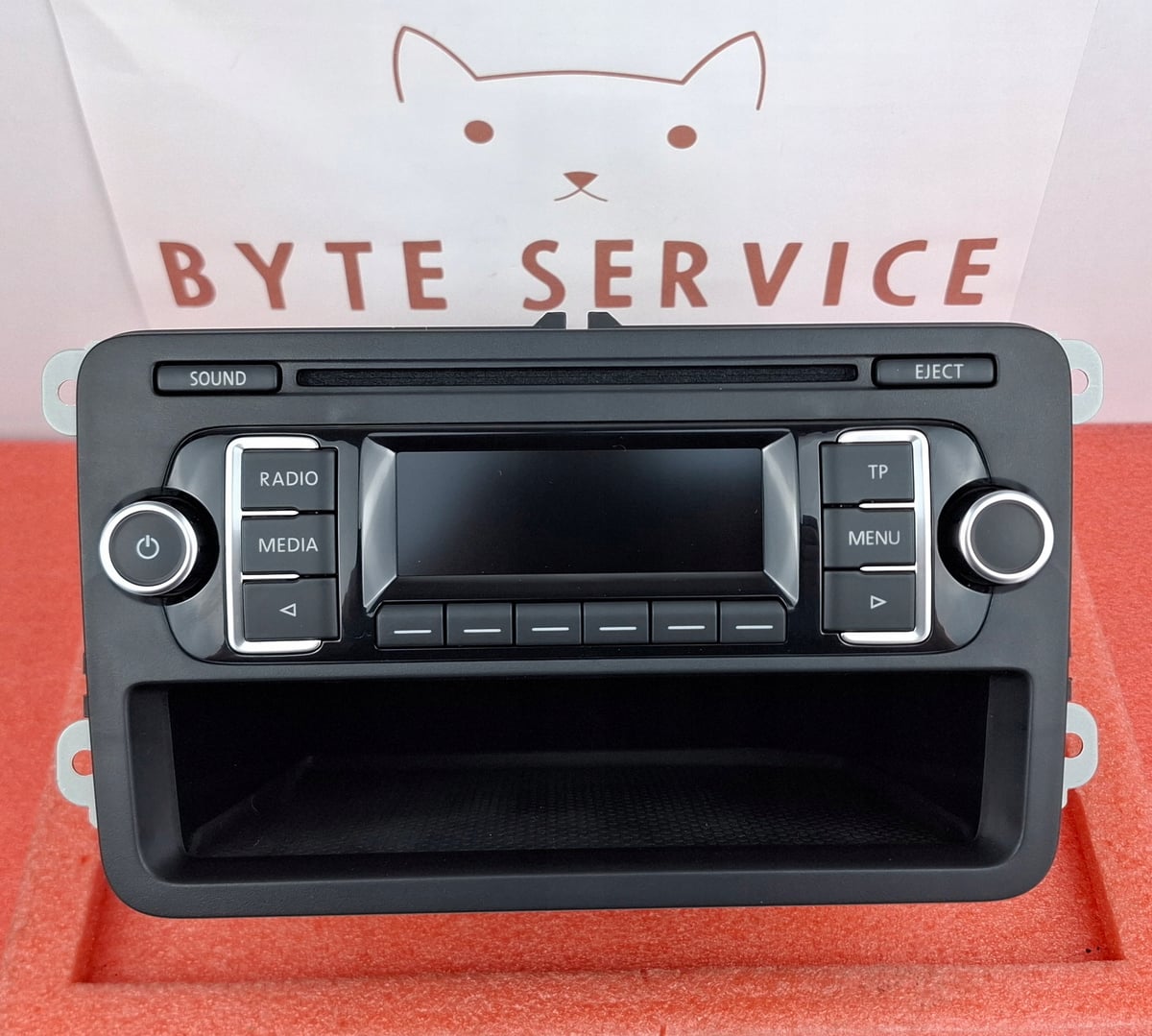 VW Volkswagen Polo Radio RCD210 5M0035156D 5M0035156DX Nowe Oryg