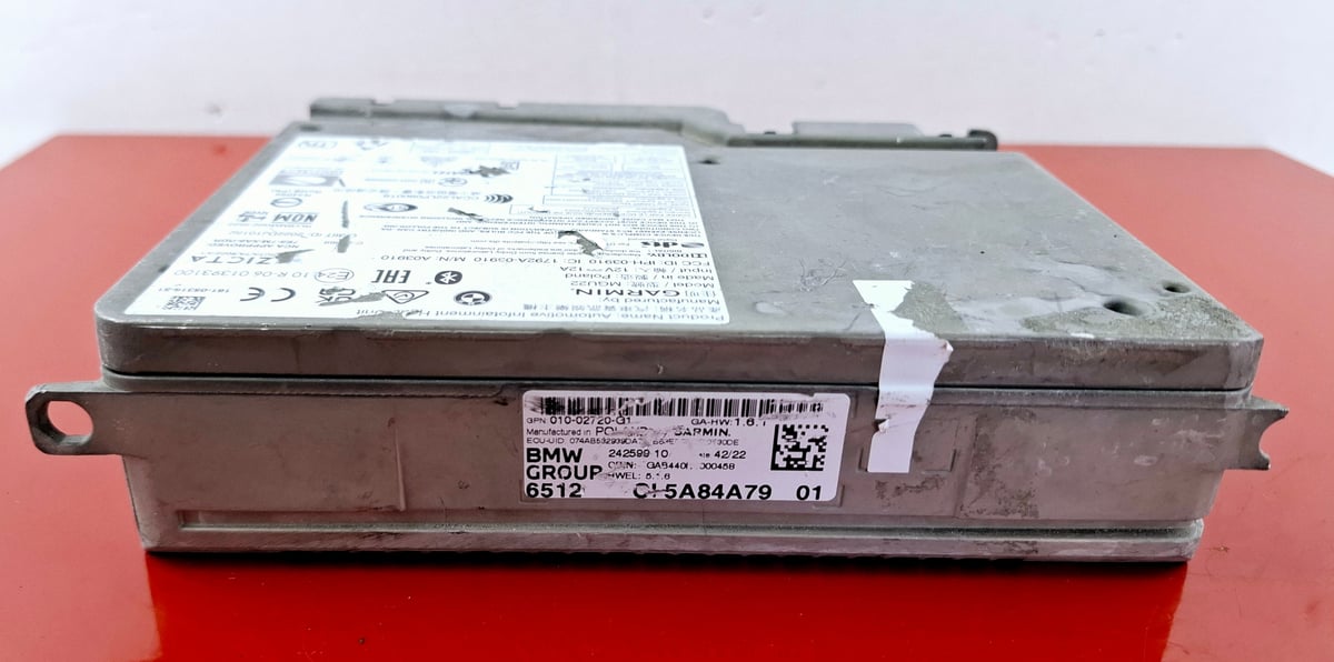 BMW OE Garmin Headunit High Audio Nawigacja MGU22 - 5A84A79 65125A84A79