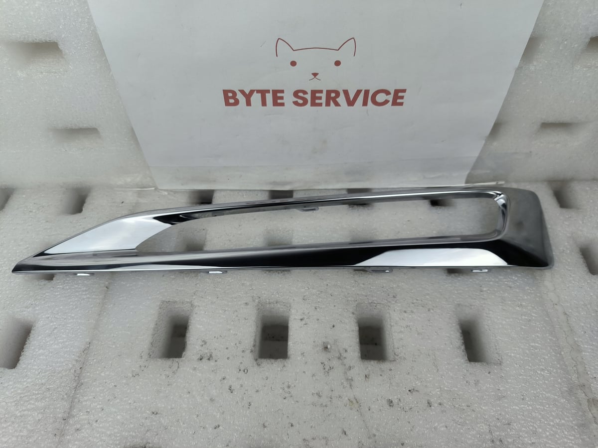 BMW 6 G32 LISTWA NAKŁADKA ZDERZAKA Chrom 51117415594 7415594 NOWA ORG