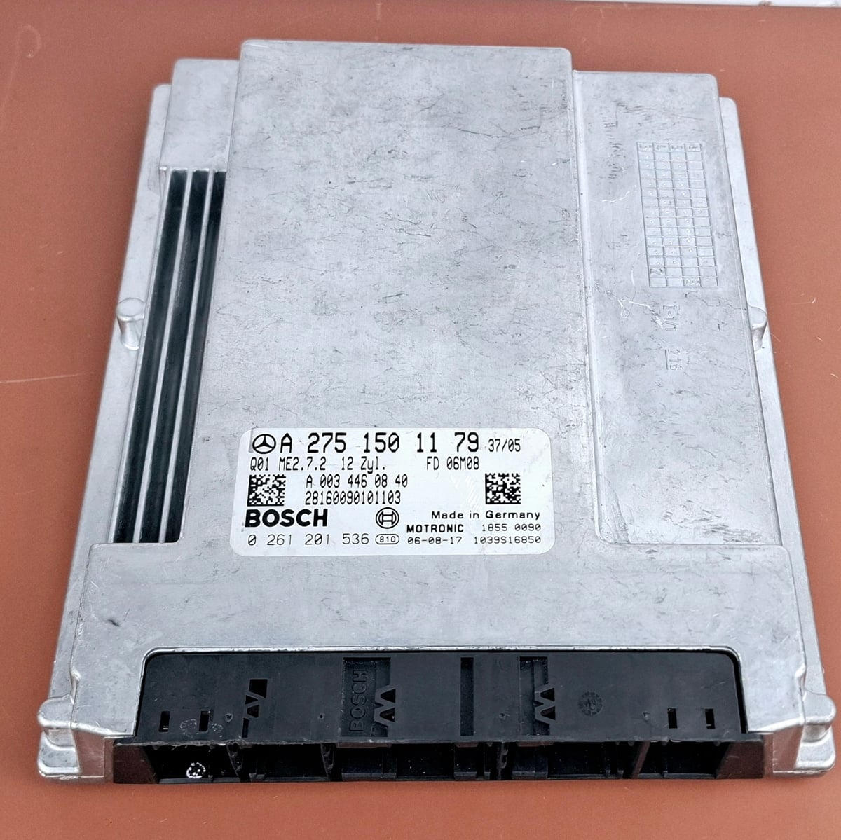 Mercedes-Benz S-Klasa W221 S600 5.5 V12 Sterownik silnika ECU A2751501179