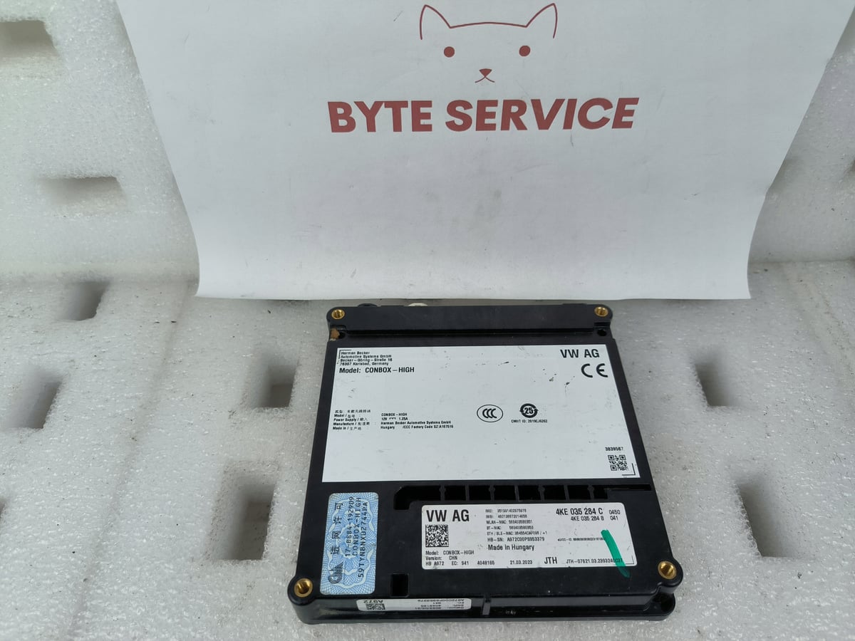 VW AG AUDI STEROWNIK WZYWANIA POMOCY SOS CON-BOX 4KE035284C