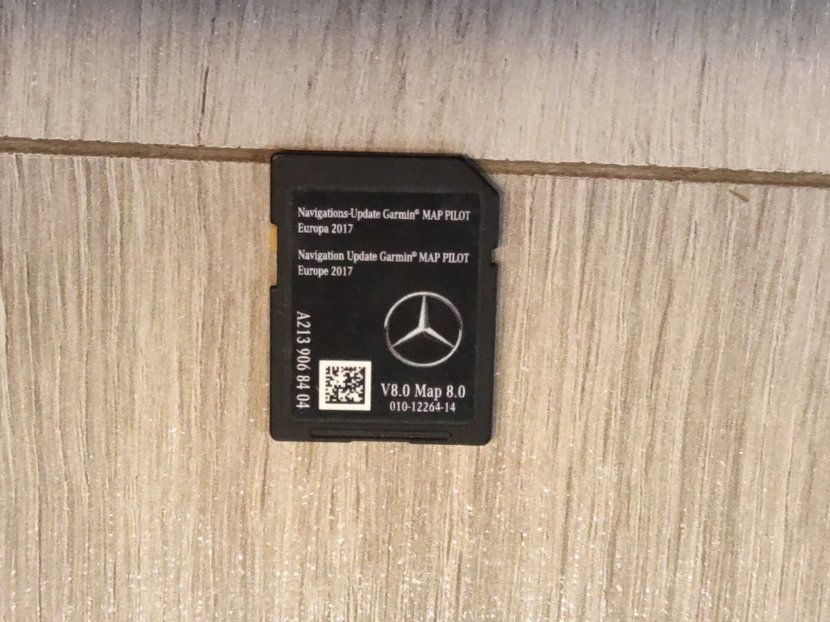 Karta SD MAP garmin Mercedes A2139068404