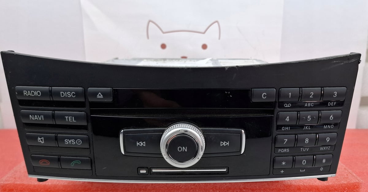 Mercedes-Benz W212 Radio Nawigacja Multimedia NR-212 High ECE A2129008309