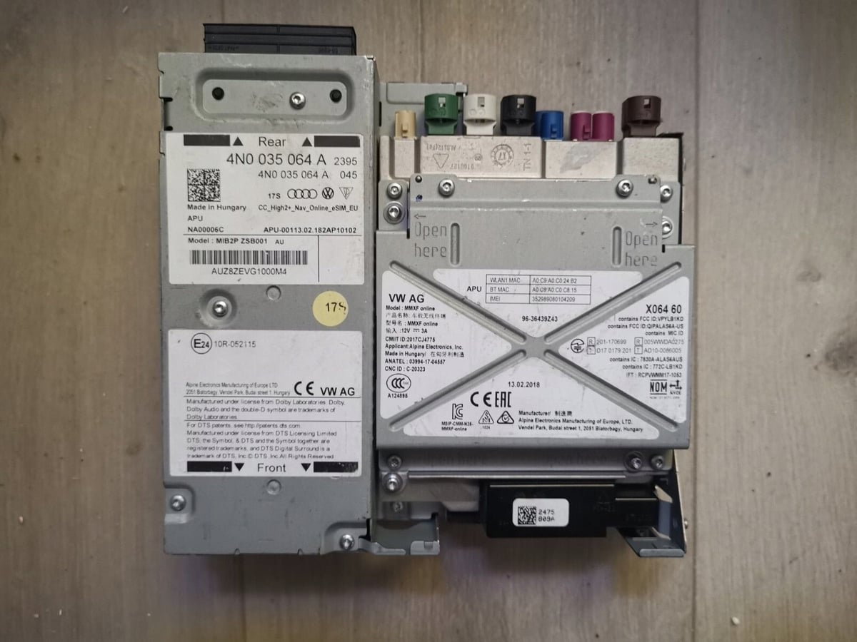 Sterownik mmi high Audi OE 4N0035064A