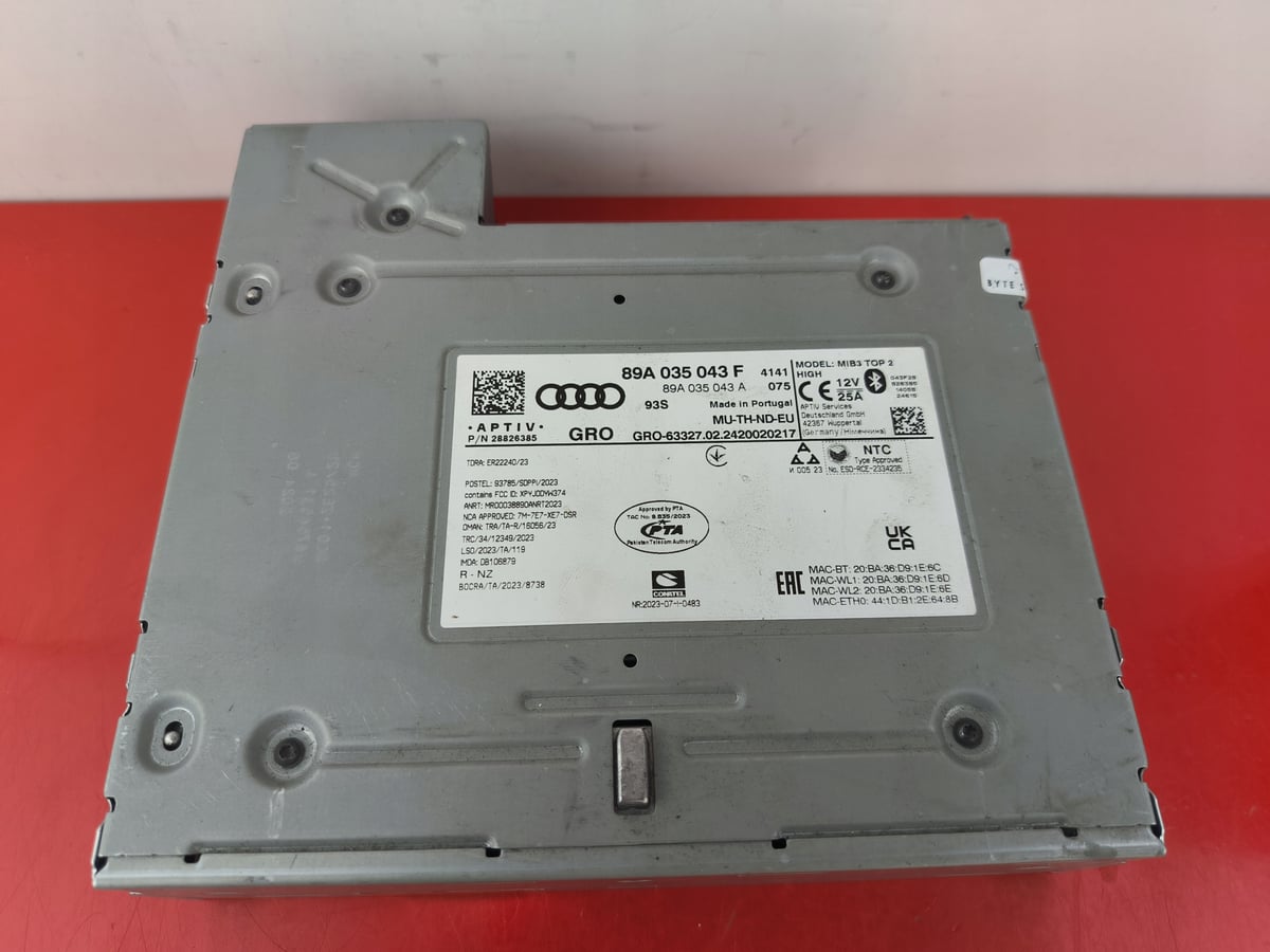 CZYTNIK MULTIMEDIA MMI NAVI AUDI Q4 Q5 89A035043F