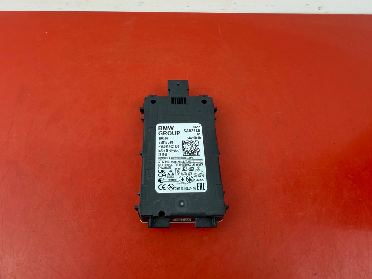 BMW 7' G70 Radar Czujnik pasa ruchu Sensor SRR 4.0 5A93169 66325A93169
