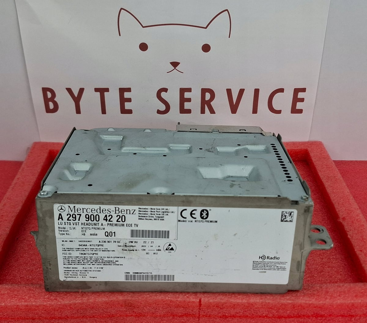 Mercedes-Benz Radio Nawigacja Multimedia NTG7 PREMIUM ECE TV A2979004220