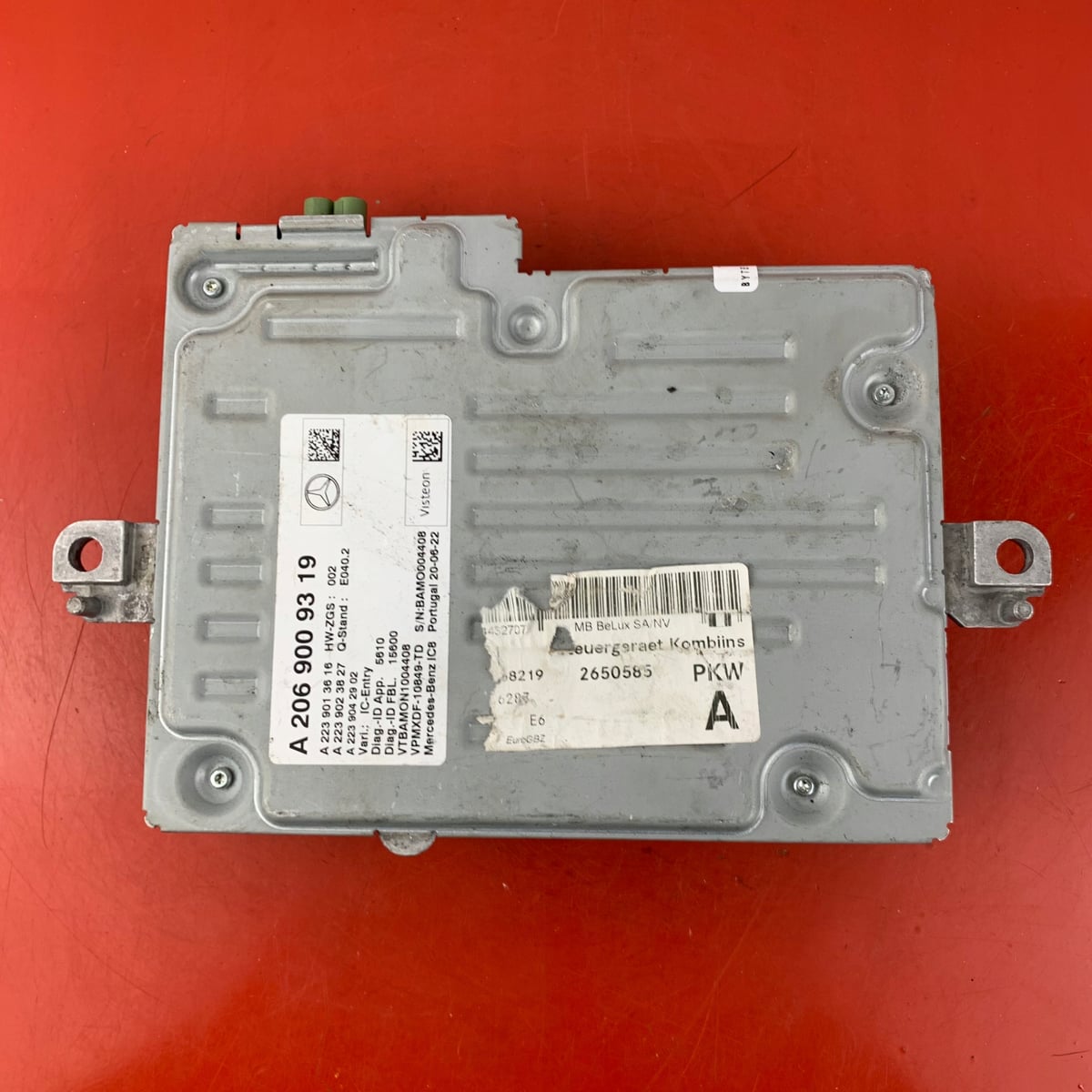 MERCEDES BENZ W206 MODUŁ STEROWNIK LICZNIKA/ prędkościomierza A2069009319