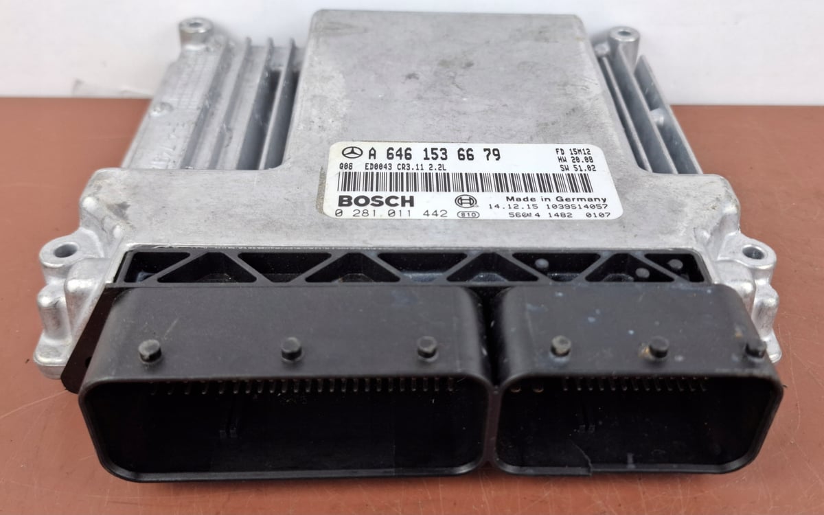 Mercedes-Benz W211 Moduł Sterownik silnika ECU 0281011442 A6461536679 Nowy