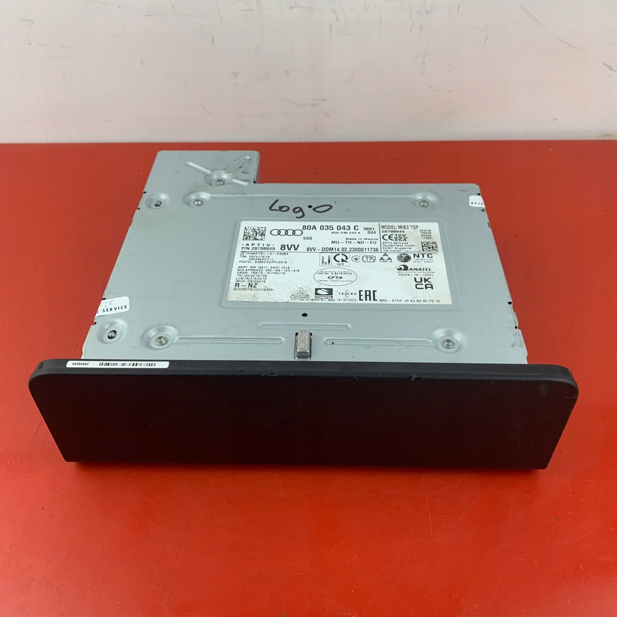 Audi Q5 80A Stacja multimedialna MIB3 TOP 80A035043C Logo