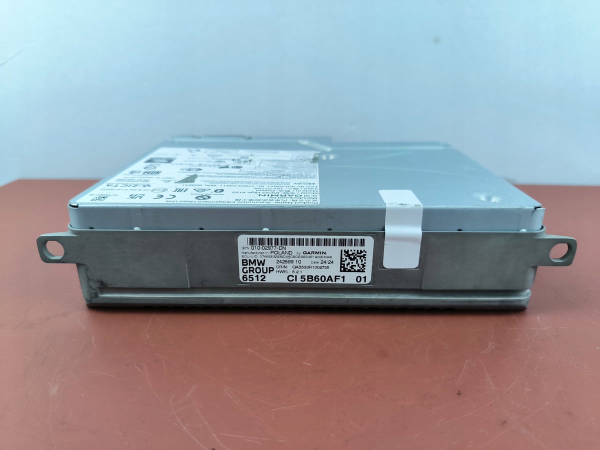 BMW OE Garmin Headunit Audio Nawigacja IDC23 HIGH 8155 5B60AF1 65125B60AF1