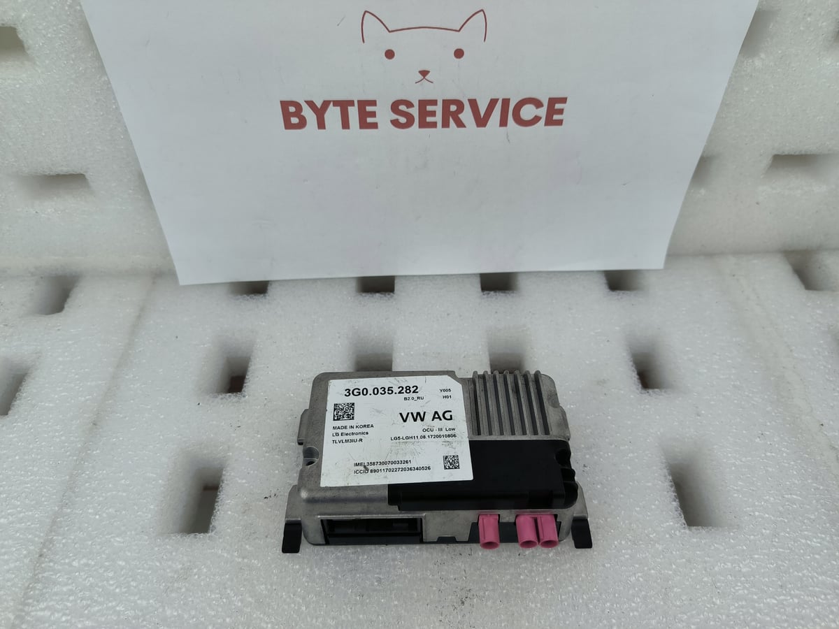 VW AG MODUŁ STEROWNIK Online Usług 3G0035282
