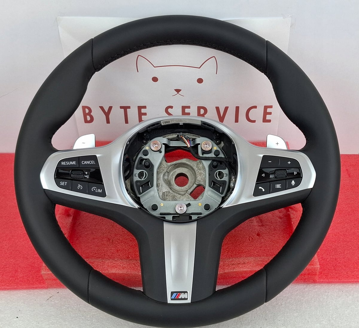 BMW 5 G30 G31 KIEROWNICA MULTIFUNKCYJNA Skóra M-Pakiet 8746162 3373G05