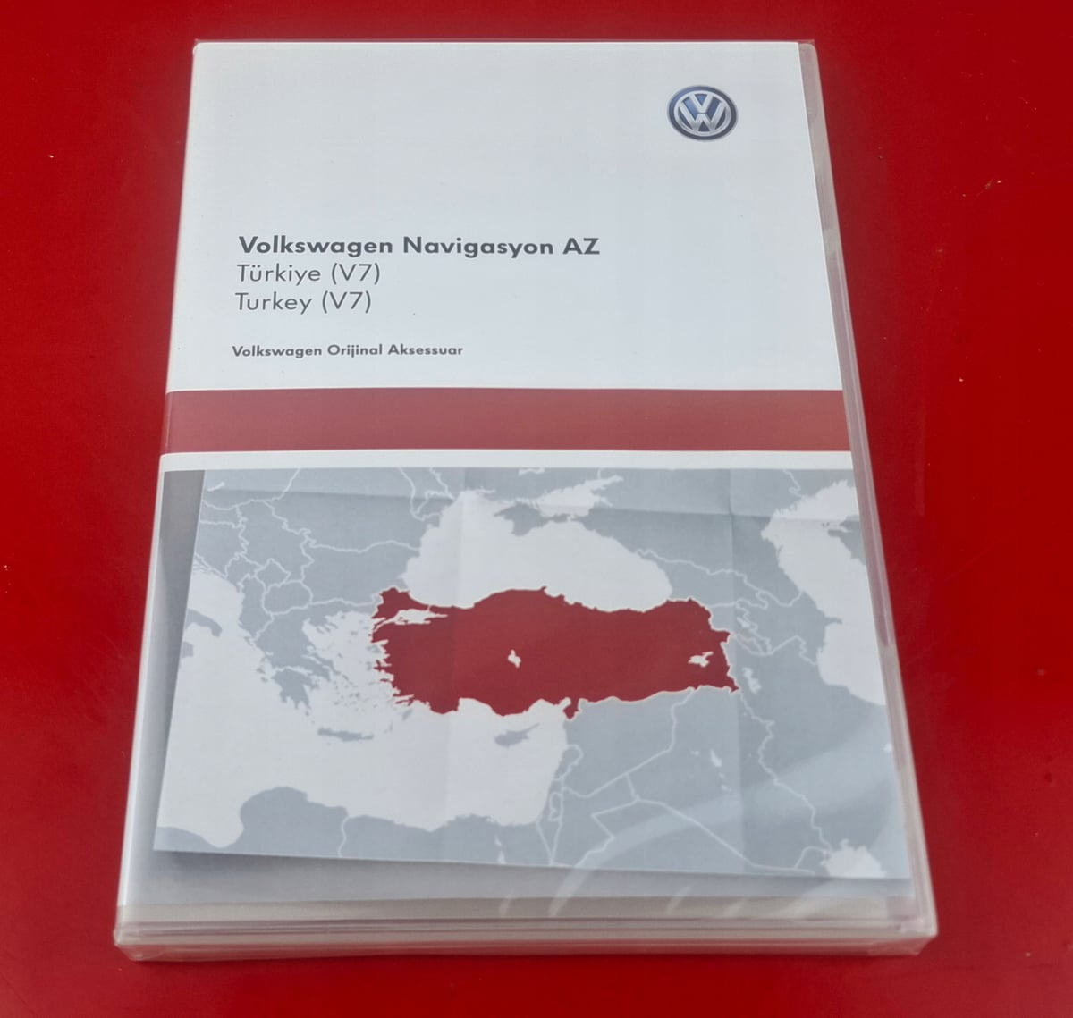 VW Volkswagen OE Karta pamięci SD nawigacji RNS315 / Turcja 3AA051866AL
