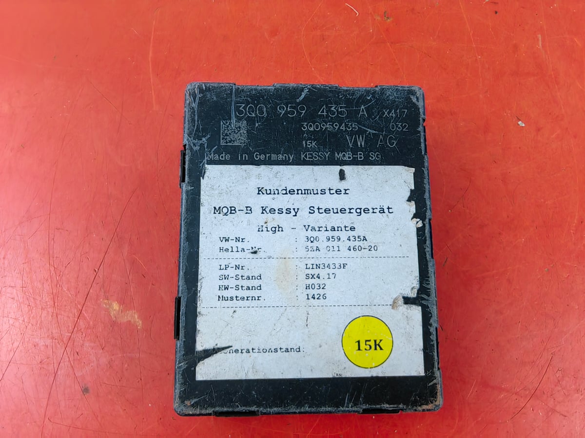 Volkswagen PASSAT B8 Moduł / Sterownik KEYLESS 3Q0959435A (1)
