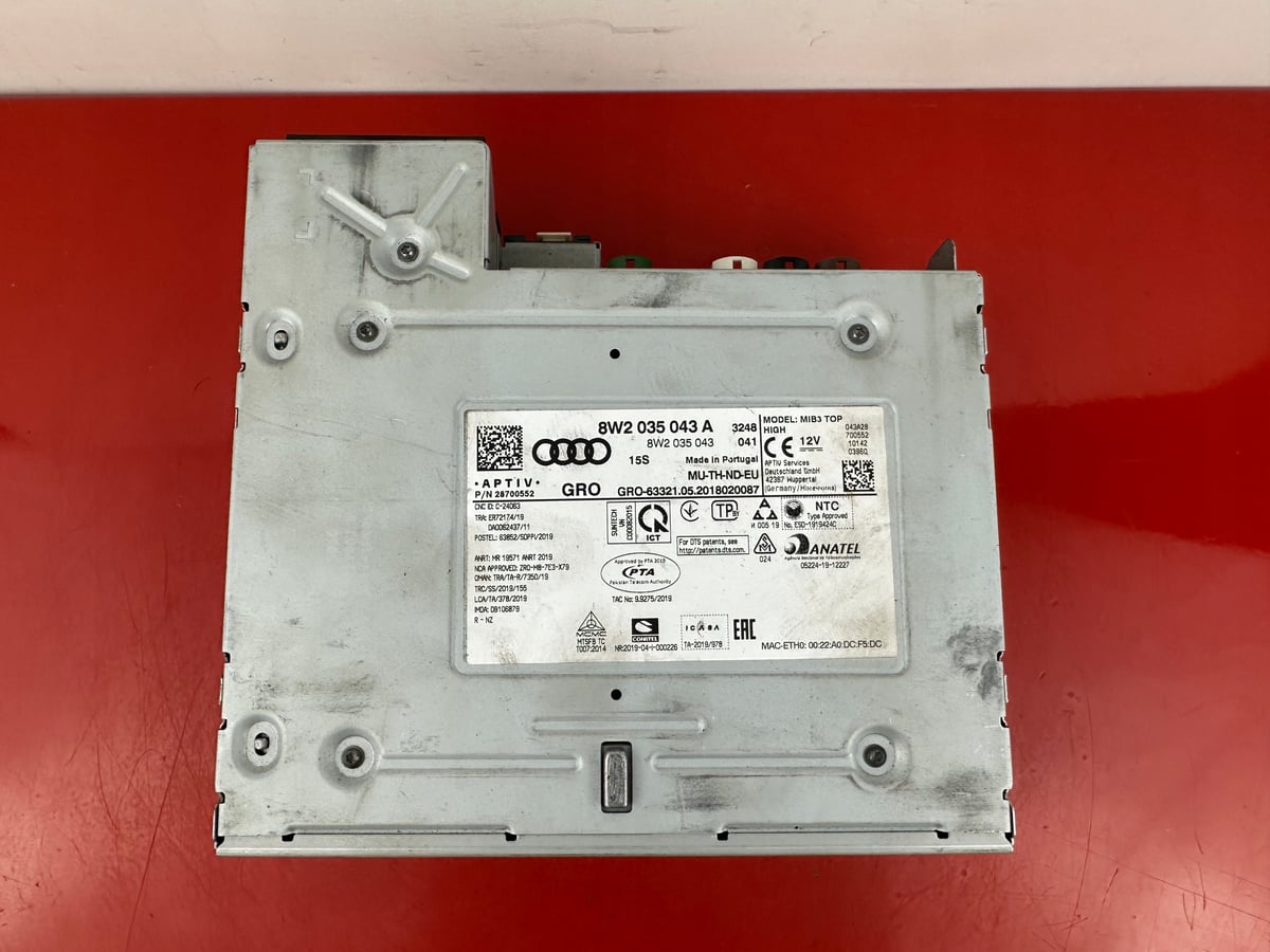 AUDI OE MULTIMEDIA CZYTNIK NAWIGACJA NAVI 8W2035043A