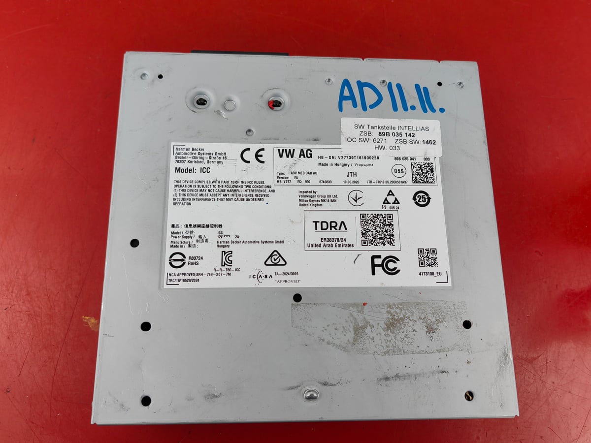 Audi stacja multimedialna ADV MEB DAB AU 89B035142 (AD11.11)