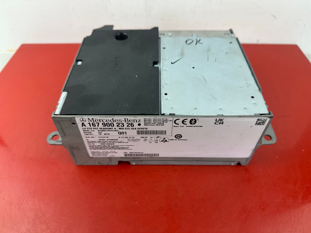 Mercedes-Benz Nawigacja Multimedia NTG6 MID ECE USA VERSTK A1679002326