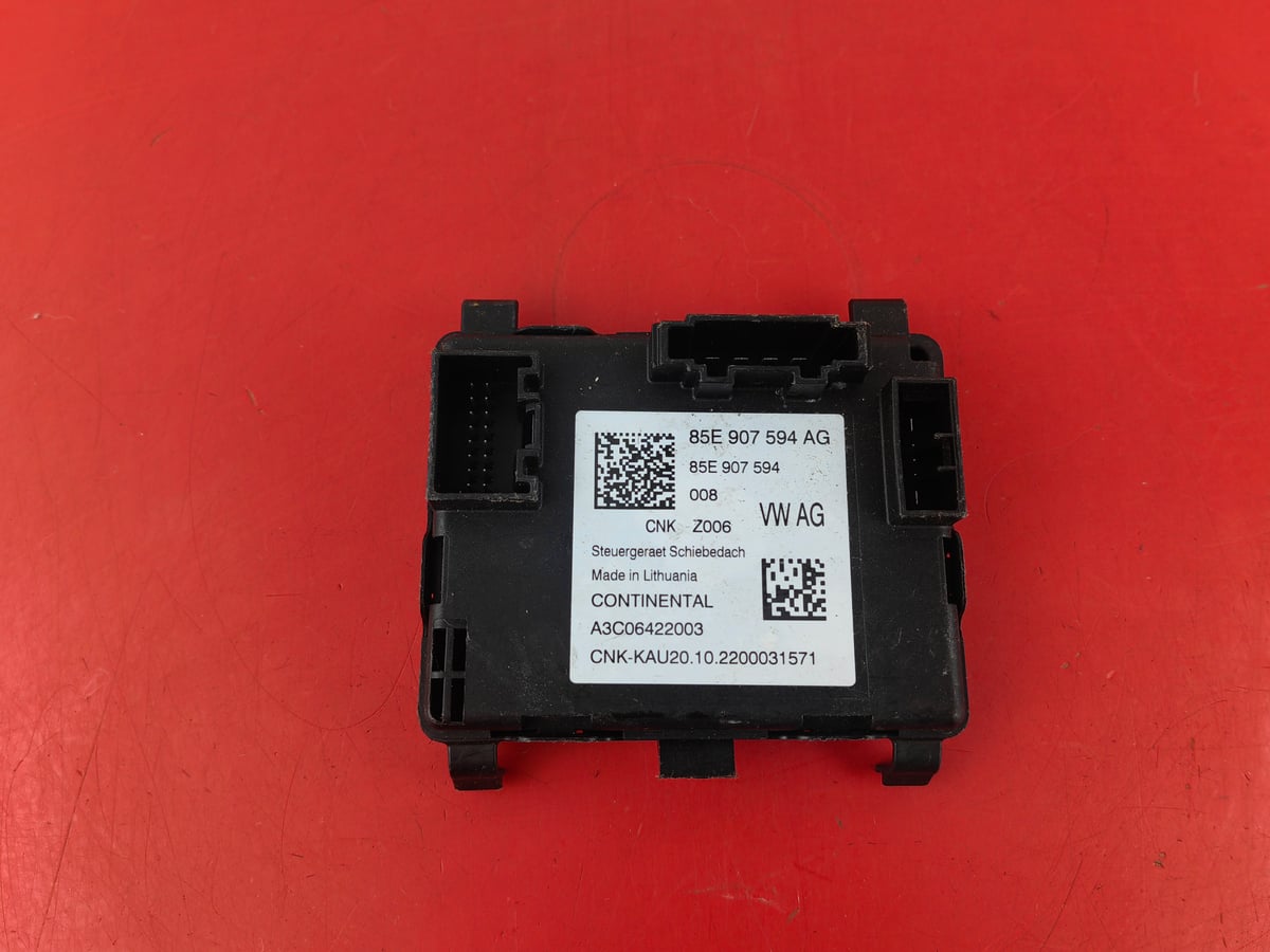 Audi OE Moduł sterownik szyberdachu 85E907594AG